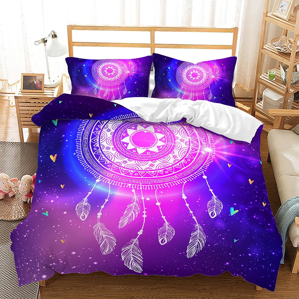Dream Catcher Quilt Cover Soft Duvet Cover Set 3D Bedding Cover Set