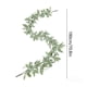 thumbnail image 3 of Guirnalda artificial de ramán de oreja de conejo verde 70,87 pulgadas Primavera Verano Enredaderas artificiales decorativas de plástico flexible para la chimenea y la repisa de la chimenea, 3 of 8