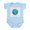 Sky Blue, variant on CafePress - Healthier Planet Infant Bodysuit - Baby Light Bodysuit, Size Newborn - 24 Months