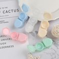thumbnail image 4 of Portable Macarons Press Contact Lens Box Travel Case Unisex Eyes Care Kit Holder, 4 of 5