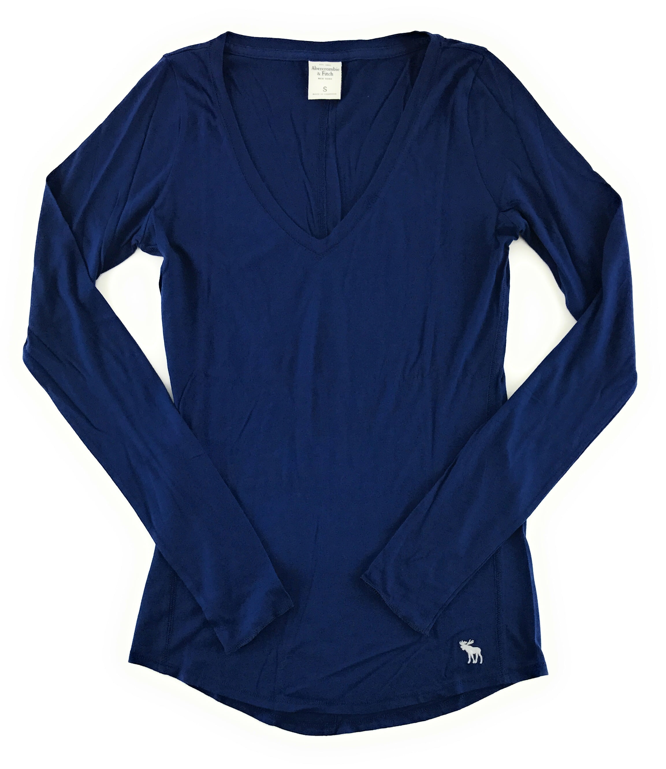 and Fitch Long Sleeve Classic V-Neck - Walmart.com