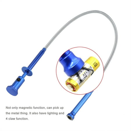 

Garosa Universal Magnet Collect Tools LED Alloy 4 Claw Shaft Universal Magnet Lighting Multifunction Collect Tools 4 Claw Collect Tools