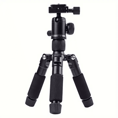 Portable Tabletop 20” Mini Tripod with 360 Degree Ball Head Compatible with DSLR Camera Sony Canon Nikon Video Camcorder Phones