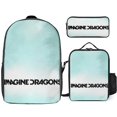 thumbnail image 1 of Imagine Dragons Backpack Essentials Kit 17 Inch Bag Plus Snack Tote and Pen Organizer, 1 of 5