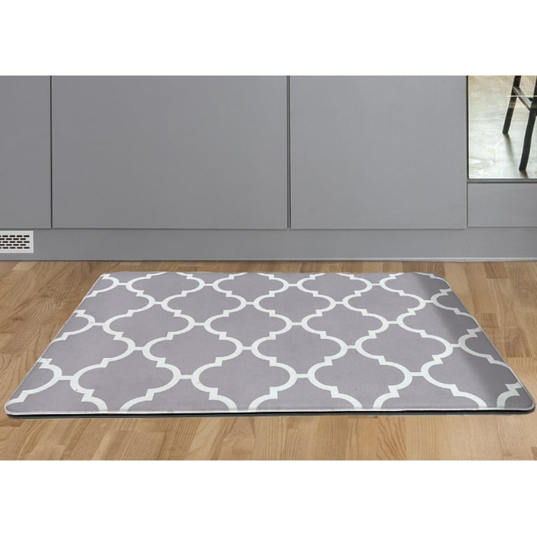  Oakeep Kitchen Mat Anti Fatigue Cushioned Mats for Floor Runner Rug  Padded Kitchen Mats for Standing, 17x95, Grey: Home & Kitchen