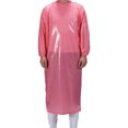 thumbnail image 1 of Waterproof Apron with Long Sleeves Food-Grade TPU Protective Smock Oil Resistant Workwear for Food Processing Cold Storage Seafood Work, 1 of 7