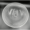 thumbnail image 6 of Jewel 16" Round Decorative Clear Vessel Two Glass Sinks With 60" White Base, 6 of 7
