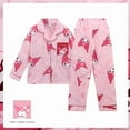 thumbnail image 1 of Sanrio Ensemble de Pyjama Mignon pour Filles Doux Imprimé Anime Ample Confortable Tenue de Nuit Respirante Colorée, 1 of 9