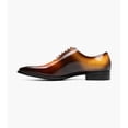 thumbnail image 5 of Stacy Adams Shaffer Plain Toe Oxford Shoes Calf Leather Cognac Multi 25763-229, 5 of 7