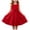 Red, variant on Splozh Baby Girl Dress Princess Dress Girls Sleeveless Dress Dance Party Princess Dresses Clothes Flower Girl Dress,Red,7-8 Years