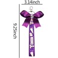 thumbnail image 2 of Cheer Bow Keychain for Women Girls Cheerleader Accessories for Women Cheerleding Bag Charm for Backpack Handbag, 2 of 15
