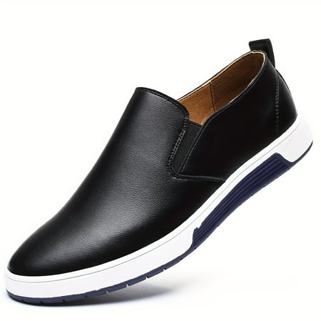 

Slip-On Sneakers - Easy Slip-On Design Relaxed Fit Stylish Trendy Look Lightweight Breathable Comfortable Shoes for Male Fashion Enthusiasts - Perfect for Everyday Wear