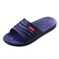 thumbnail image 1 of Men's Slipper Non Open Wide Slippers for Men Slippers with Arch Support for Men Toe Summer Platform Slippers Wide Slippers for Men Mens Fuzzy Slippers Comfortable Couple Shoes for Mens, 1 of 5