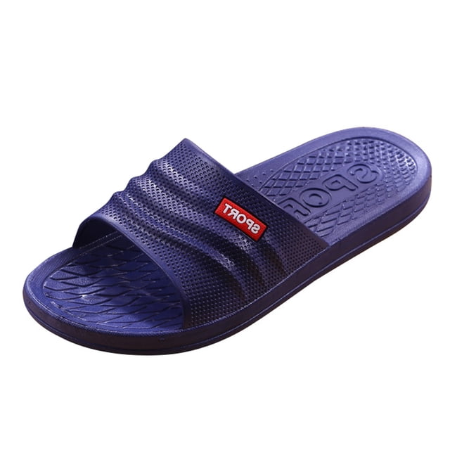 Men's Slipper Non Open Wide Slippers for Men Slippers with Arch Support for Men Toe Summer Platform Slippers Wide Slippers for Men Mens Fuzzy Slippers Comfortable Couple Shoes for Mens