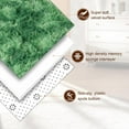 thumbnail image 4 of YJ.GWL 4x6ft Tie Dye Shag Area Rug For Living Room Bedroom,Shaggy Carpet For Home Decor,Emerald Green, 4 of 7