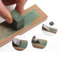 thumbnail image 3 of Ikeay Sharpening Board, Handle Wooden Sharpener Leather Sided Strop Polishing Kitchen, Dining Bar, Knife Sharpening Tool, 3 of 8