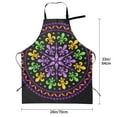 thumbnail image 5 of Picia Mardi Gras5 Waterproof Apron for Unisex Adult - Adjustable Bib Apron with Pockets, Ideal for Cooking, Gardening, Painting, and Household Chores, 5 of 9