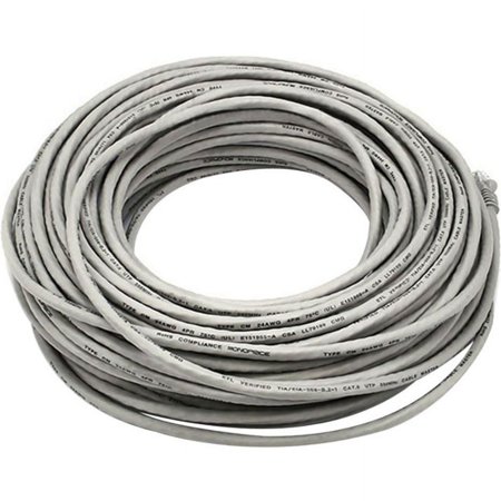 UPC: 0844660023289 | Monoprice Cat6 24AWG UTP Ethernet Network Patch Cable  100ft Gray