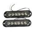thumbnail image 2 of 2X White Led Side Marker Clearance Light Lamp Truck Trailer Lorry Bus Rv 24V 12V, 2 of 8