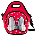 thumbnail image 1 of Bolsa de Almuerzo Ambient 21 Neopreno Roja Diseño Moño Holográfico de Minnie Mouse, 1 of 3