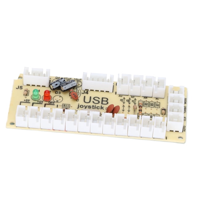 Controlador de Juegos Arcade Codificador USB sin Retardo USB a Botón de Joystick para PC Consola de Juegos Recreativos Retro DIY Compatible cony RPi ANGGREK Otros