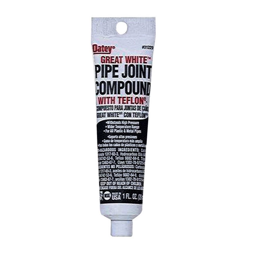 Oatey Great White White Pipe Joint Compound 1 oz.