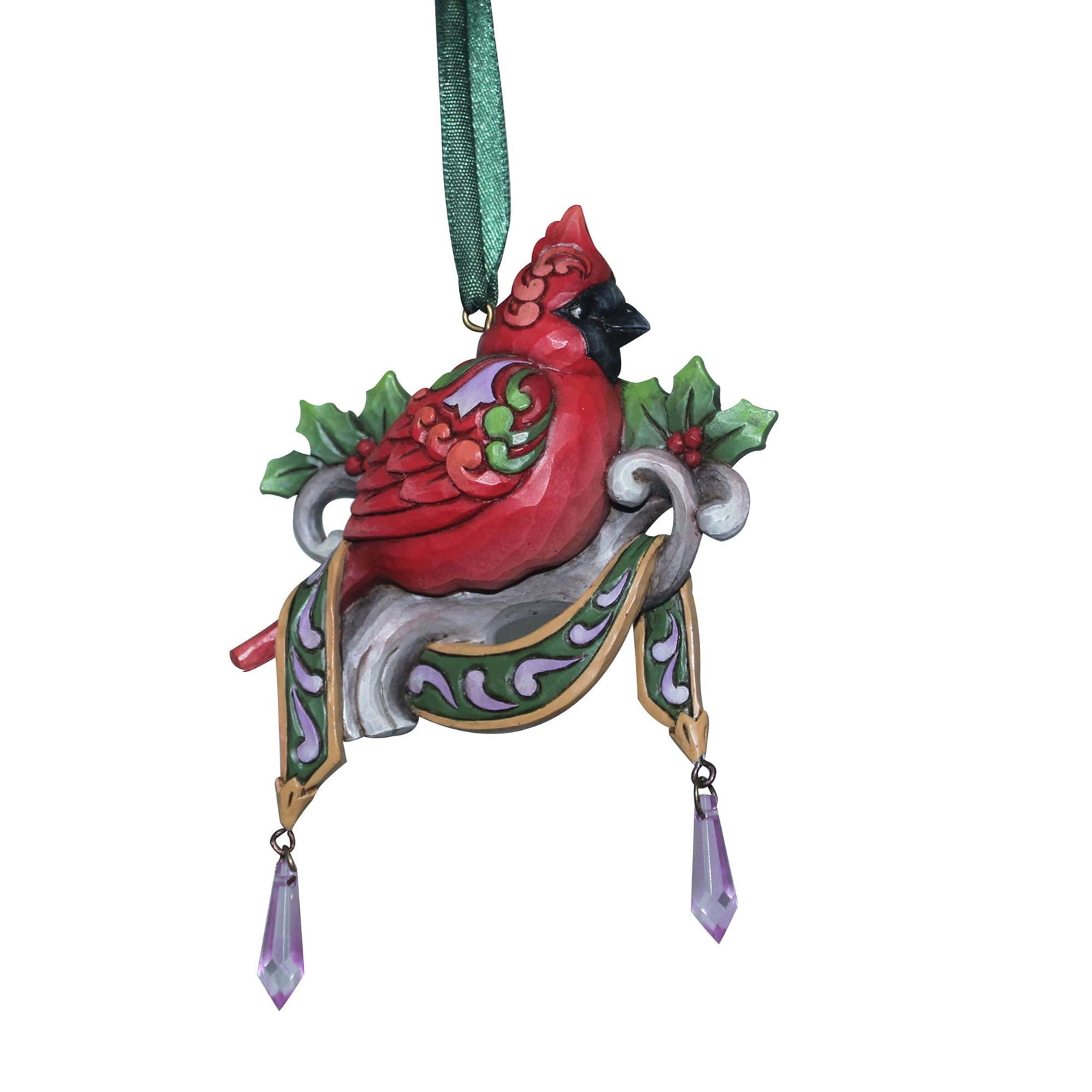 Jim Shore 4049419 Legend of Christmas Cardinal Ornament