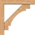 thumbnail image 3 of Ekena Millwork 7 1/2"W x 48"D x 48"H Merced Block Smooth Bracket w/ Offset Brace, Western Red Cedar, 3 of 25