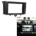 thumbnail image 4 of 2 Din Car Radio Fascia for Smart Fortwo 2011-2015 DVD Stereo Frame Plate Adapter Mounting Dash Installation Bezel, 4 of 7