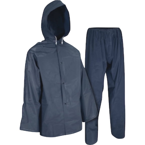 2PC Boss EVA Navy Rain Suit