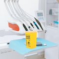 thumbnail image 2 of Plastic Sharps Disposal Containers Multi-Function Buckets for Dental Hospitals Medical Waste Disposal Yellow 2Pcs, 2 of 3