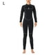 thumbnail image 2 of Traje de buceo de neopreno traje de baño espesado impermeable 5 mm back cremallera snorkeling deportes de agua Manténgase caliente para nadar mujer surf, negro l Advancent OD019356-04, 2 of 7