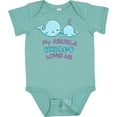 thumbnail image 3 of Inktastic My Abuela Whale-y Loves Me Boys or Girls Baby Bodysuit, 3 of 5