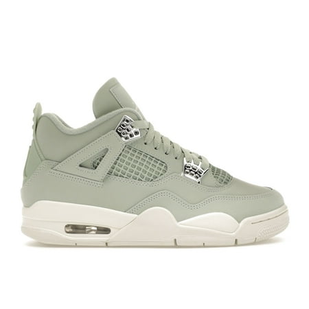 Jordan Women's 4 Retro Seafoam Sail Basketball Shoes, from StockX