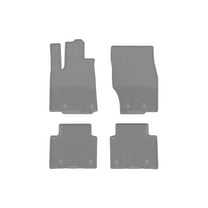 WeatherTech All-Weather Floor Mats compatible with Jeep Grand Cherokee 4xe, Grand Cherokee L, Grand Cherokee - 1st & 2nd Row, Grey