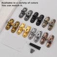 thumbnail image 4 of Xinyolin Barn Door Lock 90/180 Degree Flip Sliding Door Latch Punch Free Simple Installation Heavy-Duty Bar Gate Latch Safety Slide Door Lock, 4 of 8