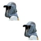 thumbnail image 4 of Greeniant Sombrero plegable portátil parasol a prueba de viento gorra de pesca verano a prueba de polvo sombrero de béisbol al aire libre senderismo Gris oscuro 2piezas Greeniant CBP157520, 4 of 6