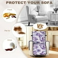 thumbnail image 5 of TSOVTHRID Non Slip Recliner Slipcover Spandex Soft Fitted Sofa Couch Cover, Washable Recliner Chair Cover Purple Butterfly Tie Dye Print Furniture Protector with Elastic for Pet, 5 of 7