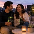 thumbnail image 3 of Practical Magic 2 Wine Tumbler With Charm Set Of 2, Insulated Stainless Steel Cup with Lid, Straw & Lime Charm, Midnight Margaritas Club Travel Tumbler, for Movie Night Party Gift, 3 of 9