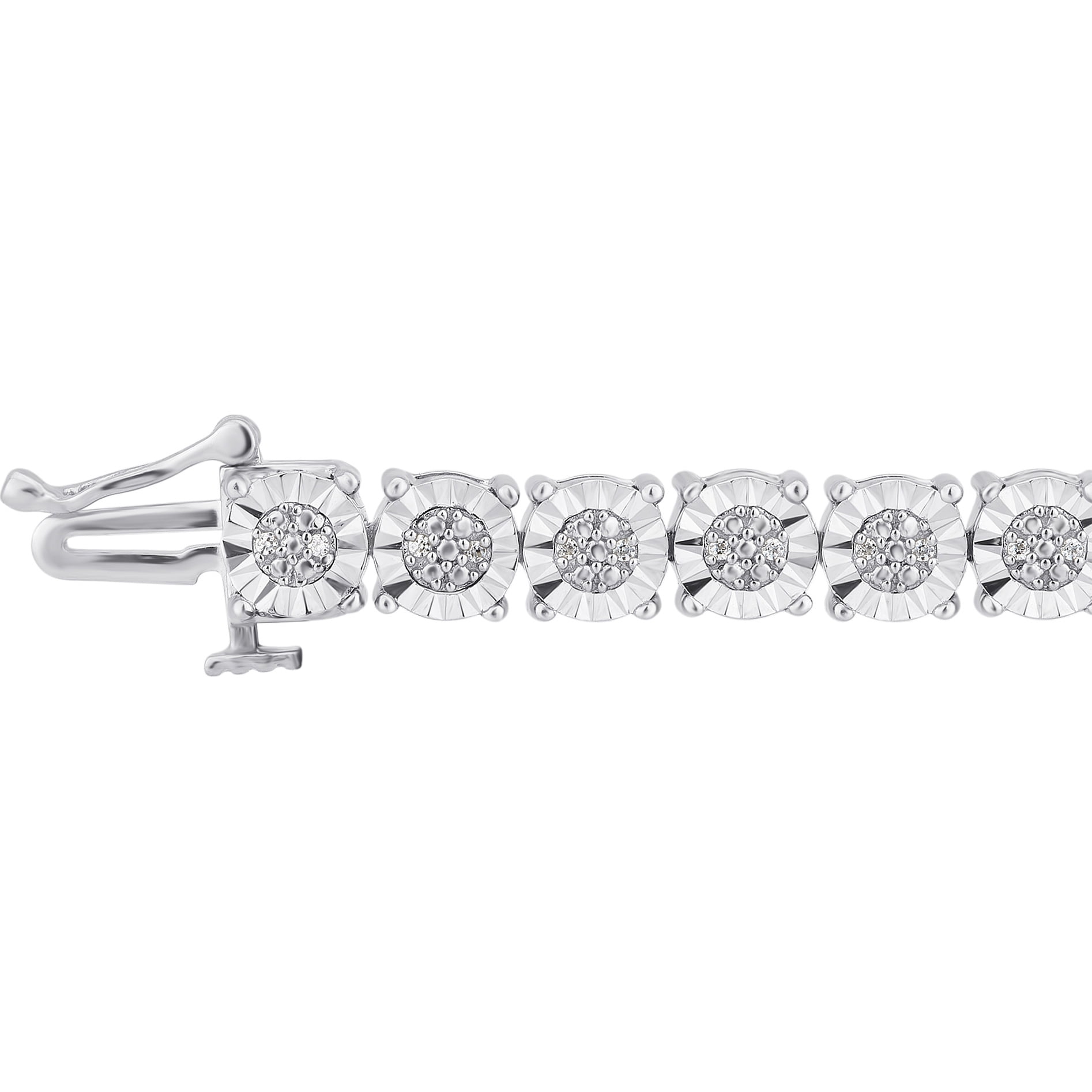 Arista 1/4 Carat T.w Diamond Sterling Silver Tennis Bracelet