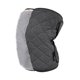 thumbnail image 3 of Calentadores de rodilla de invierno para mujeres y hombres, cómodos protectores de rodillas, calentadores de piernas gruesos. Gris oscuro con felpa, 3 of 9