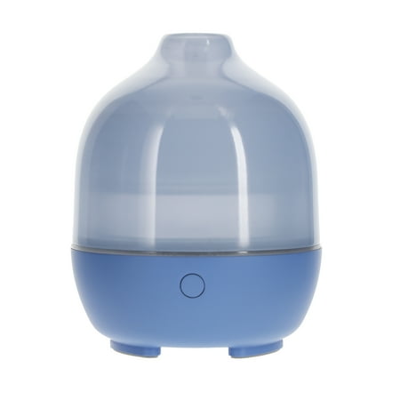 mainstays 100ml ultrasonic aroma oil diffuser blue