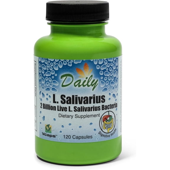 Daily's L-Salivarius (Probiotic, 120 Delayed-Release Capsules)