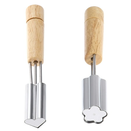 

2pcs Cookie Making Molds Cookie Vegetable Cutter Stainless Steel Biscuits Molds