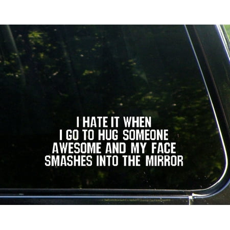 I Hate When I Go To Hug Someone Awesome & My Face Smashes Into The Mirror - 8-1/2
