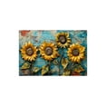 thumbnail image 2 of HSQJHJF Three Dimensional Simulation Metal Sheet Art Waterproof And Sunburn Protection Wrought Iron Wall Hanging Decor, 2 of 6
