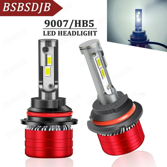 For Nissan Xterra 2000 2001 LED Headlight High/Low Beam Bulbs 6000K Bright White