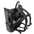 thumbnail image 5 of S Series | KENNEDY | 17" Leather Dual Access Laptop Backpack - Black, 5 of 7