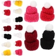 thumbnail image 2 of 50 piezas de sombreros de muñeca de muñecas de muñeca de muñeca de Navidad, 2 of 5