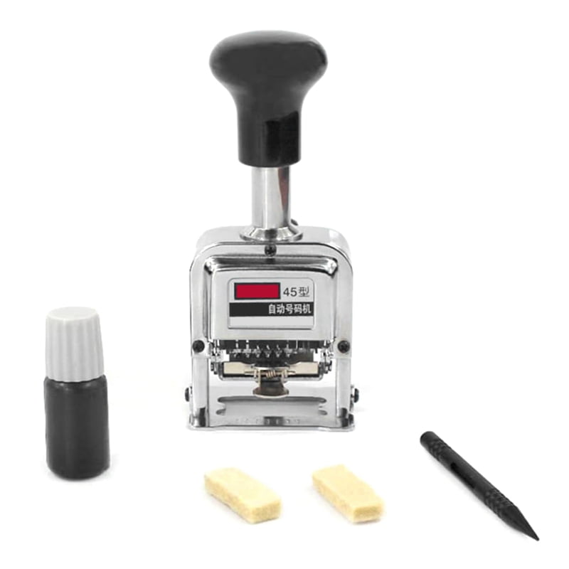 ★Numbering★ 5831 Xstamper, XST40240, Self-inking Auto Numbering Machine, 1